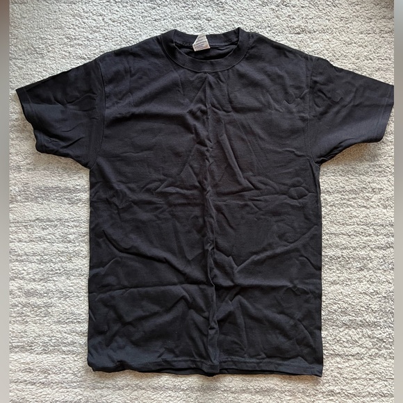Men’s Soffe Black T-Shirt - Picture 1 of 2